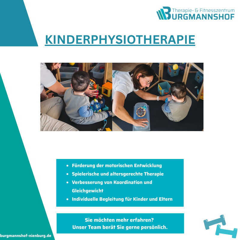 Kinderphysiotherapie: Gemeinsam die Entwicklung Ihres Kindes unterstützen